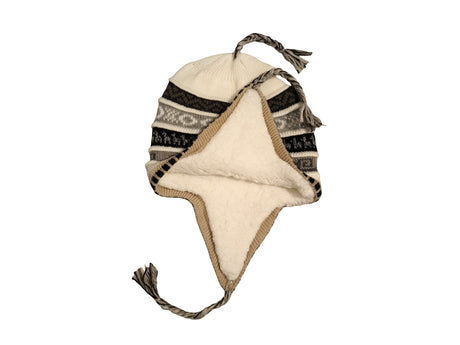 Chullo Mütze aus Peru | Handgemacht mit Alpaka & Polarfutter Helmexperte