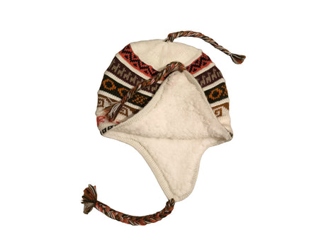 Chullo Mütze aus Peru | Handgemacht mit Alpaka & Polarfutter Helmexperte