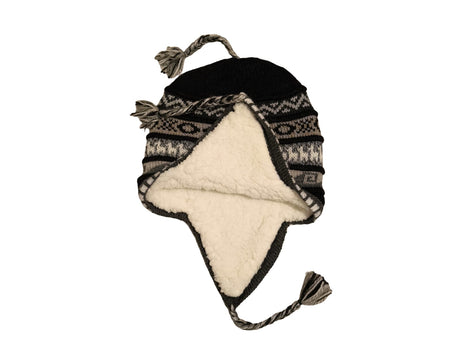 Chullo Mütze aus Peru | Handgemacht mit Alpaka & Polarfutter Helmexperte
