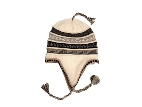 Chullo Mütze aus Peru | Handgemacht mit Alpaka & Polarfutter Helmexperte