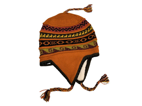 Chullo Mütze aus Peru | Handgemacht mit Alpaka & Polarfutter Helmexperte