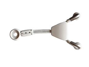 Casco Skibrille FX-70 Ersatzteile, Seitenteile weiss ohne Magnet white.