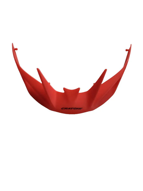 Cratoni Fahrradhelm Terrox Ersatz-Visier Helmschild.