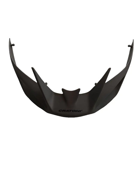 Cratoni Fahrradhelm Terrox Ersatz-Visier Helmschild.