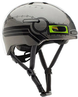 Nutcase Little Nutty MIPS – Kinderhelm Gloss, Robo Boy mit Magnetverschluss und MIPS-Technologie.